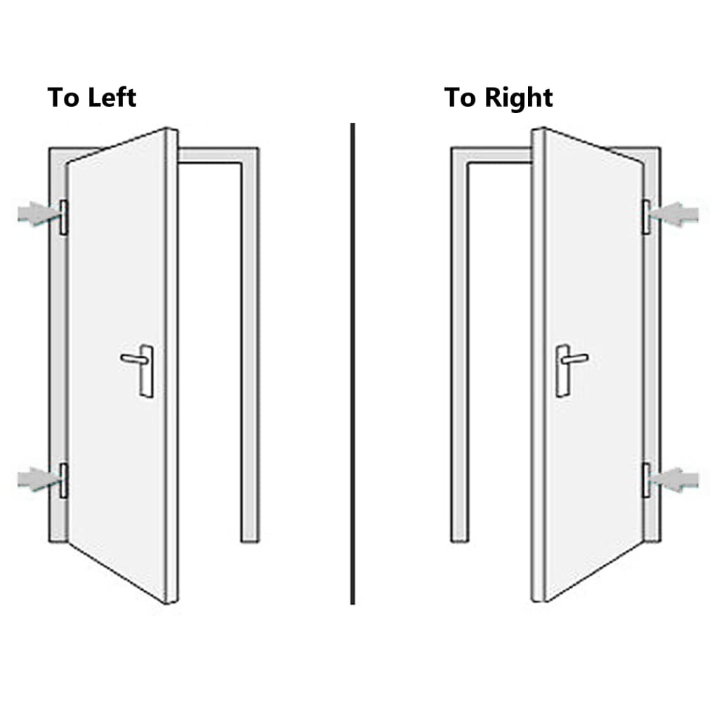 Porta di Ingresso Antracite 108x200 cm cod mxl 60191