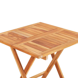 Tavolo da Bistrot Pieghevole 60x60x65 cm in Massello di Teak cod mxl 34530