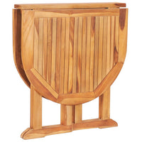 Set da Pranzo da Giardino 5 pz Pieghevole in Massello di Teak cod mxl 40773