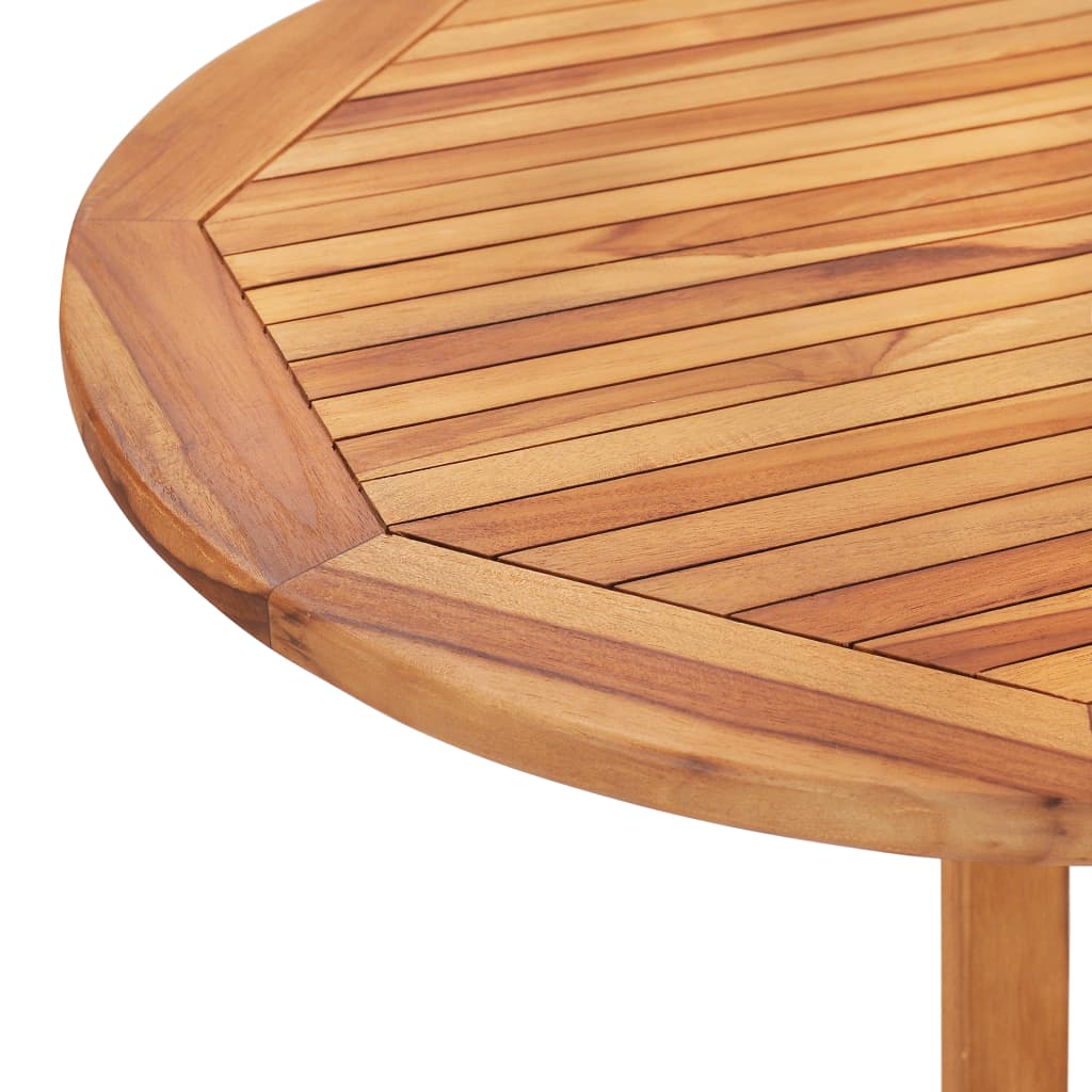 Set da Pranzo da Giardino 5 pz Pieghevole in Massello di Teak cod mxl 40773