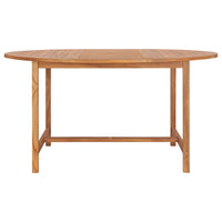 Tavolo da Giardino 150x76 cm in Massello di Teak 49007