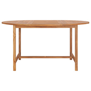 Tavolo da Giardino 150x76 cm in Massello di Teak 49007