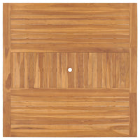 Tavolo da Giardino 150x150x76 cm in Legno Massello di Teak 49008