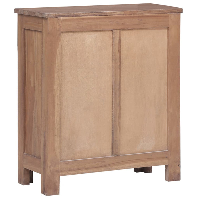 Credenza 65x30x75 cm in Legno Massello di Teak 287734