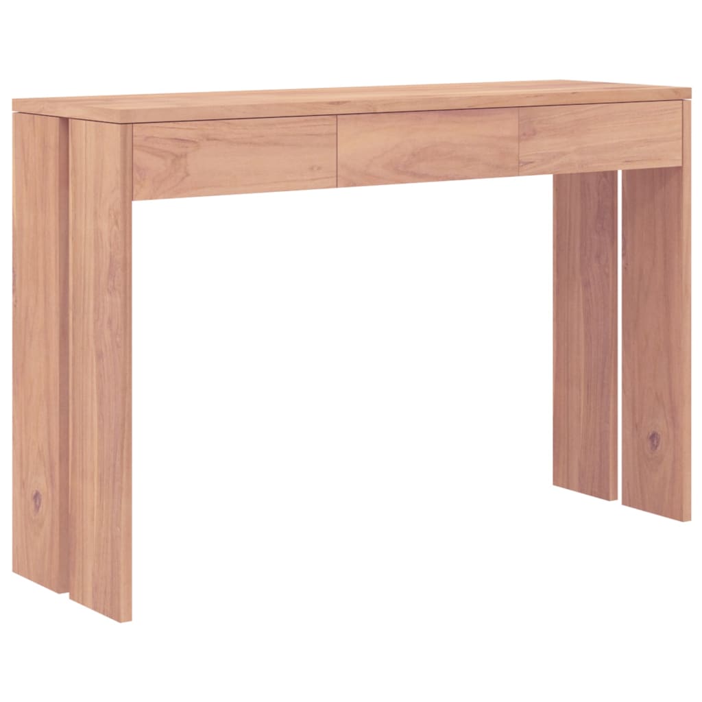 Tavolo Consolle 110x35x75 cm in Legno Massello di Teak 287891