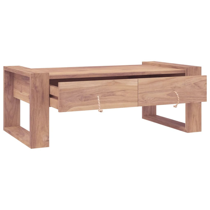 Tavolino da Caffè 110x60x40 cm in Legno Massello di Teak 287892