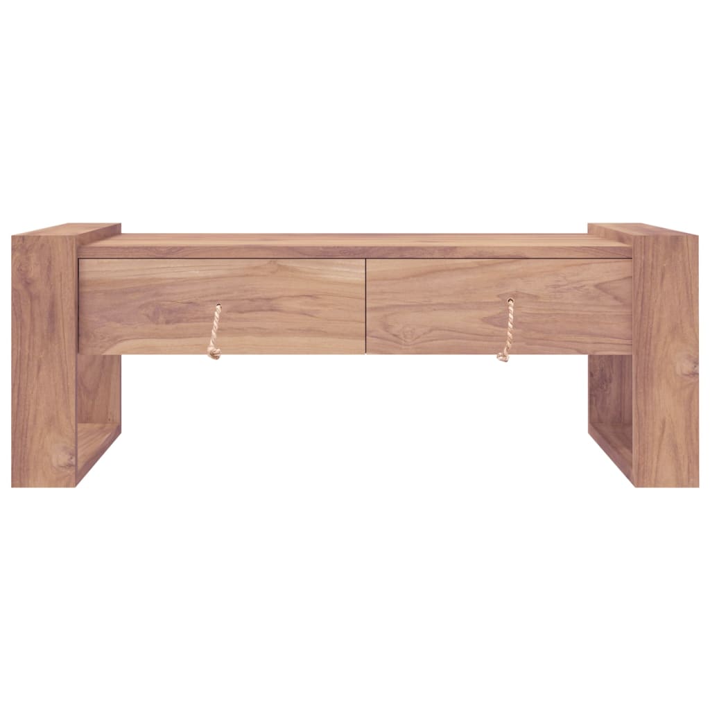 Tavolino da Caffè 110x60x40 cm in Legno Massello di Teak 287892