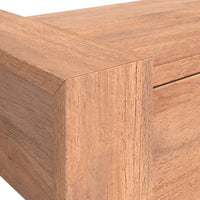 Tavolo Consolle 90x35x75 cm in Legno Massello di Teak 287896