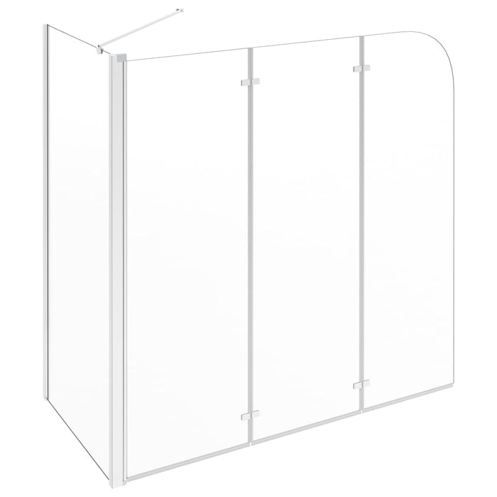 Cabina da Bagno 120x69x130 cm in Vetro Temperato Trasparente cod mxl 48904