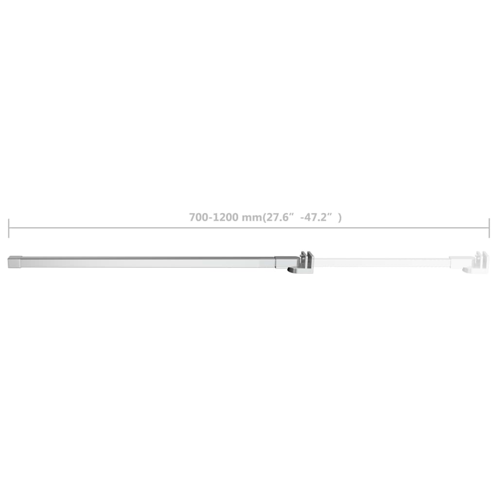 Braccio di Supporto per Doccia in Acciaio Inox 70-120 cm cod mxl 51967