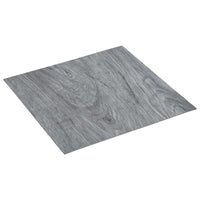 Listoni per Pavimenti Autoadesivi 5,11 m² in PVC Grigio Chiaro cod mxl 47915