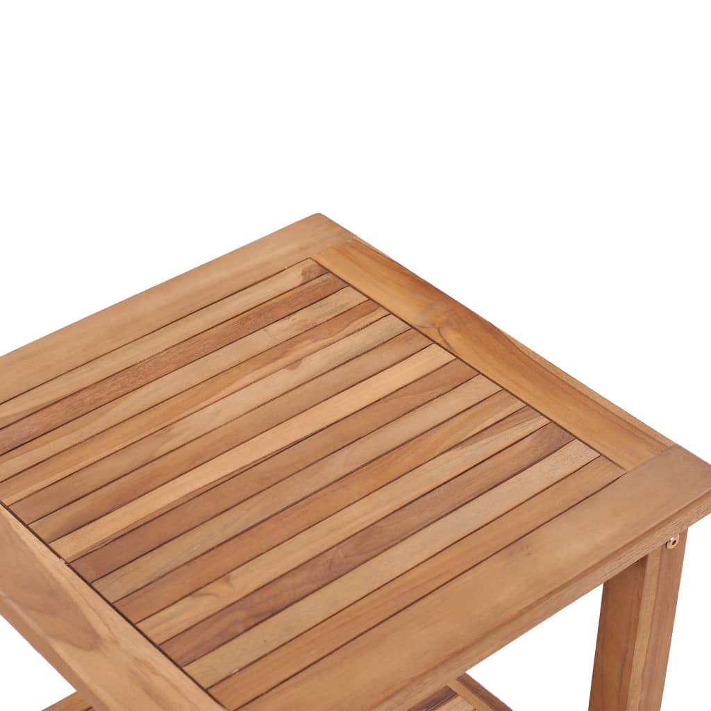 Tavolino da Caffè 45x45x45 cm in Legno Massello di Teak 48979