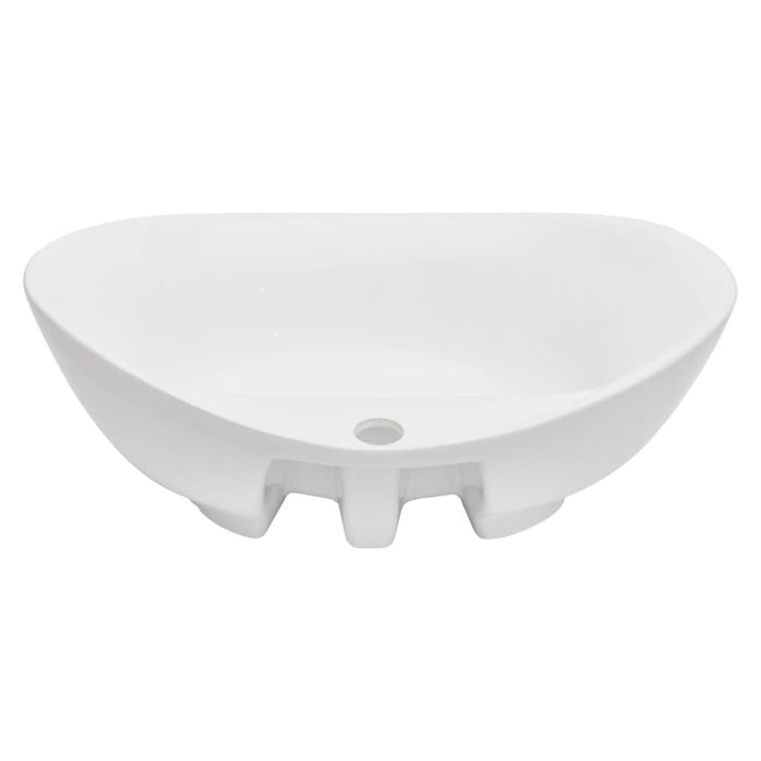 Set Mobili da Bagno 2 pz Ceramica Grigio 279333