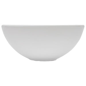 Set Mobili da Bagno 2 pz Ceramica Bianco 279343