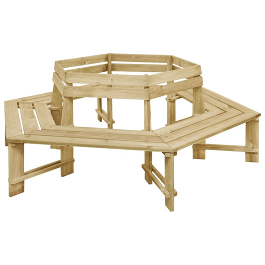 Panchina da Giardino 240 cm in Legno di Pino Impregnato cod mxl 45666