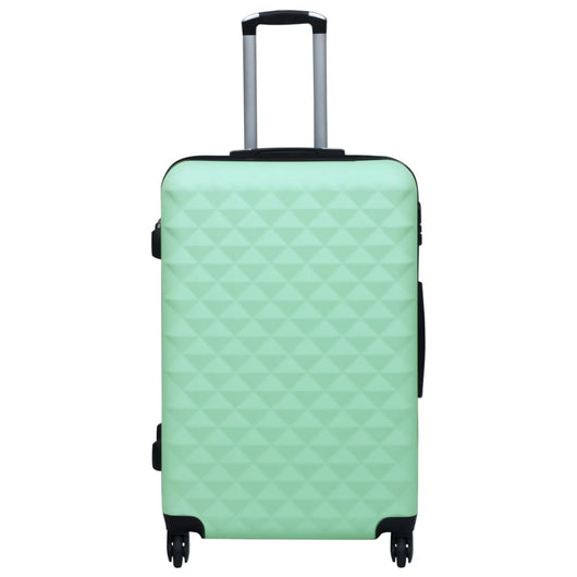 Set Valigie Trolley a Custodia Rigida 3 pz Menta in ABS cod mxl 54170