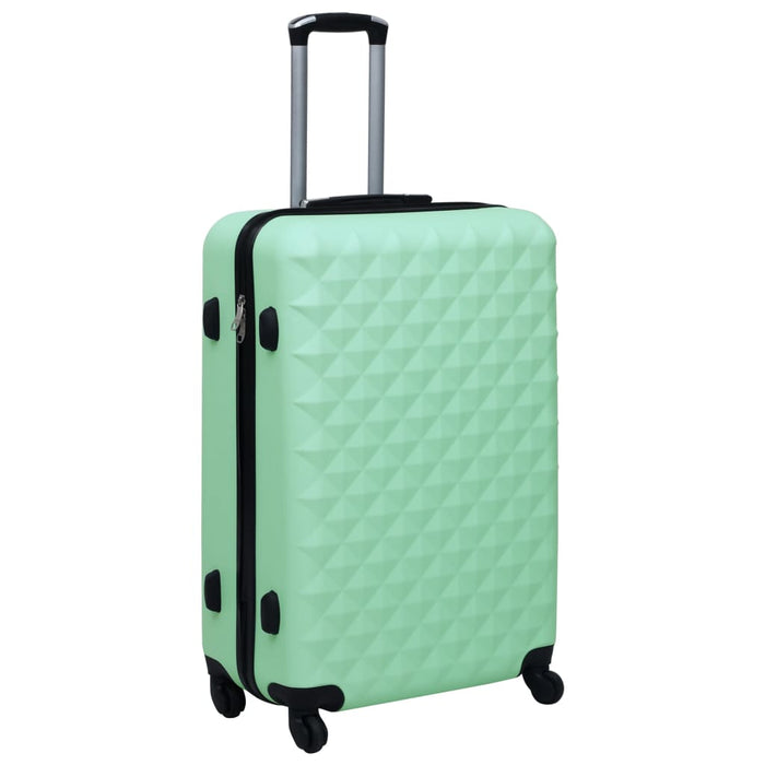 Set Valigie Trolley a Custodia Rigida 3 pz Menta in ABS cod mxl 54170