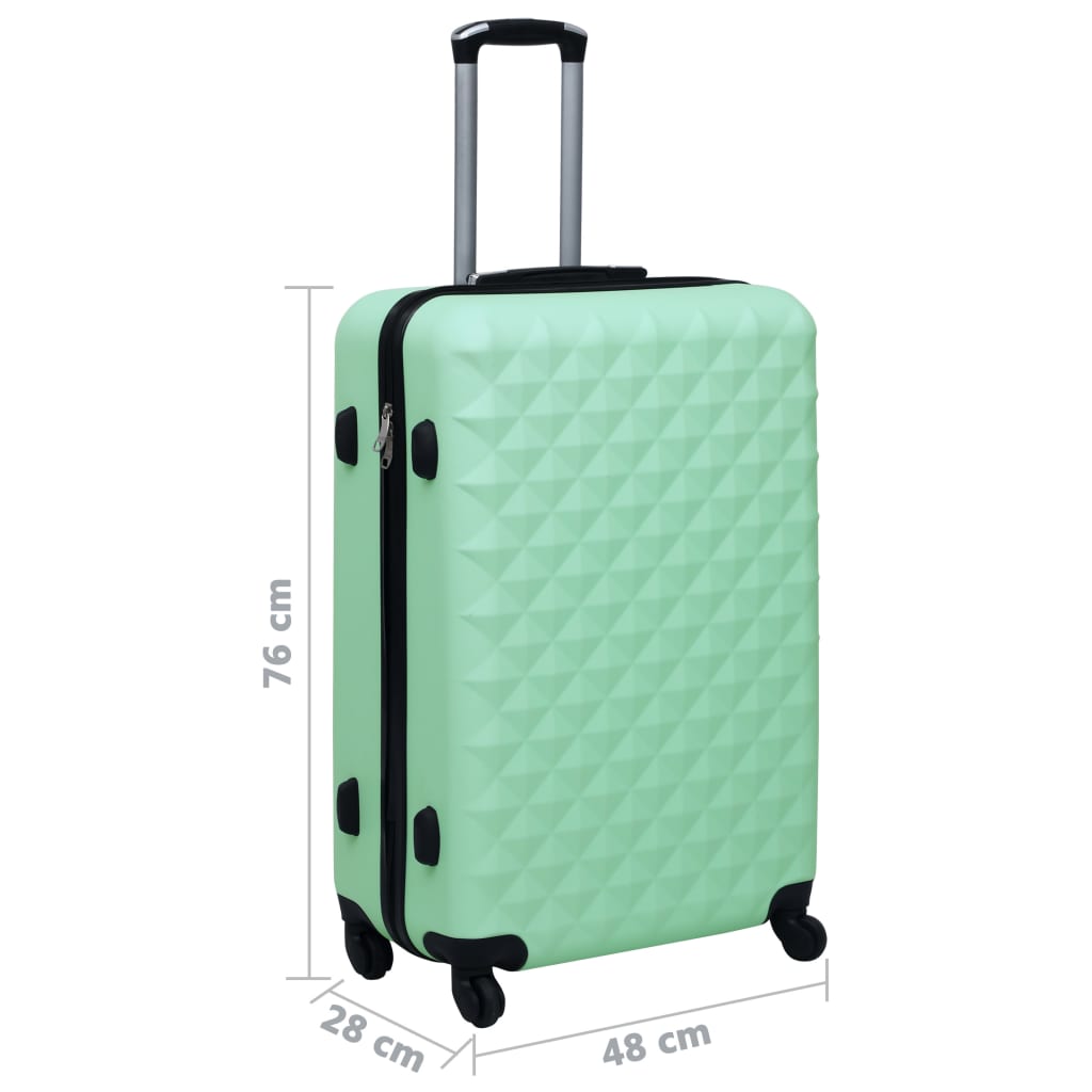 Trolley a Custodia Rigida Menta in ABS cod mxl 53333