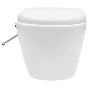 Toilette senza Bordo Sospesa con Funzione Bidet Ceramica Bianca 145781