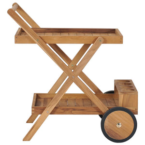 Carrello da Tè in Legno Massello di Teak cod mxl 55535