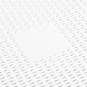 Tavolino Bianco 54x54x36,5 cm in Plastica