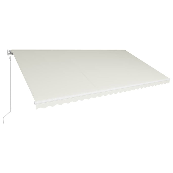 Tenda da Sole Retrattile Automatica 600x300 cm Crema