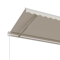 Tenda da Sole Retrattile Automatica 600x300 cm Crema