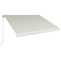 Tendada Sole Retrattile Manuale 400x300 cm Cremacod mxl 72259