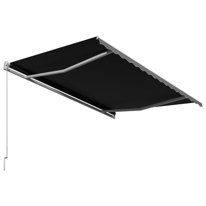 Tenda da Sole Retrattile Manuale 450x300 cm Antracite