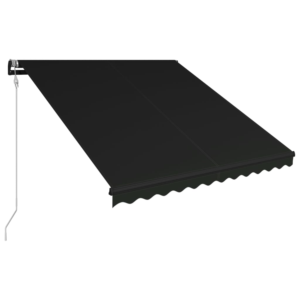 Tenda da Sole con Sensore Vento e LED 300x250 cm Antracite cod mxl 43735