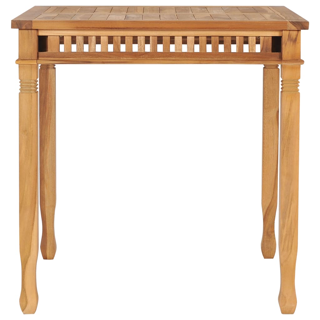 Tavolo da Pranzo per Giardino 80x80x80 cm in Massello di Teak cod mxl 34433