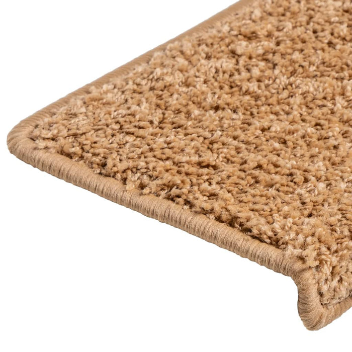 Tappetini per Scale 15 pz 65x25 cm Beige cod mxl 57861