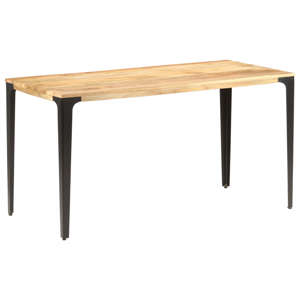 Tavolo da Pranzo 140x70x76 cm in Legno Massello di Mango 286363