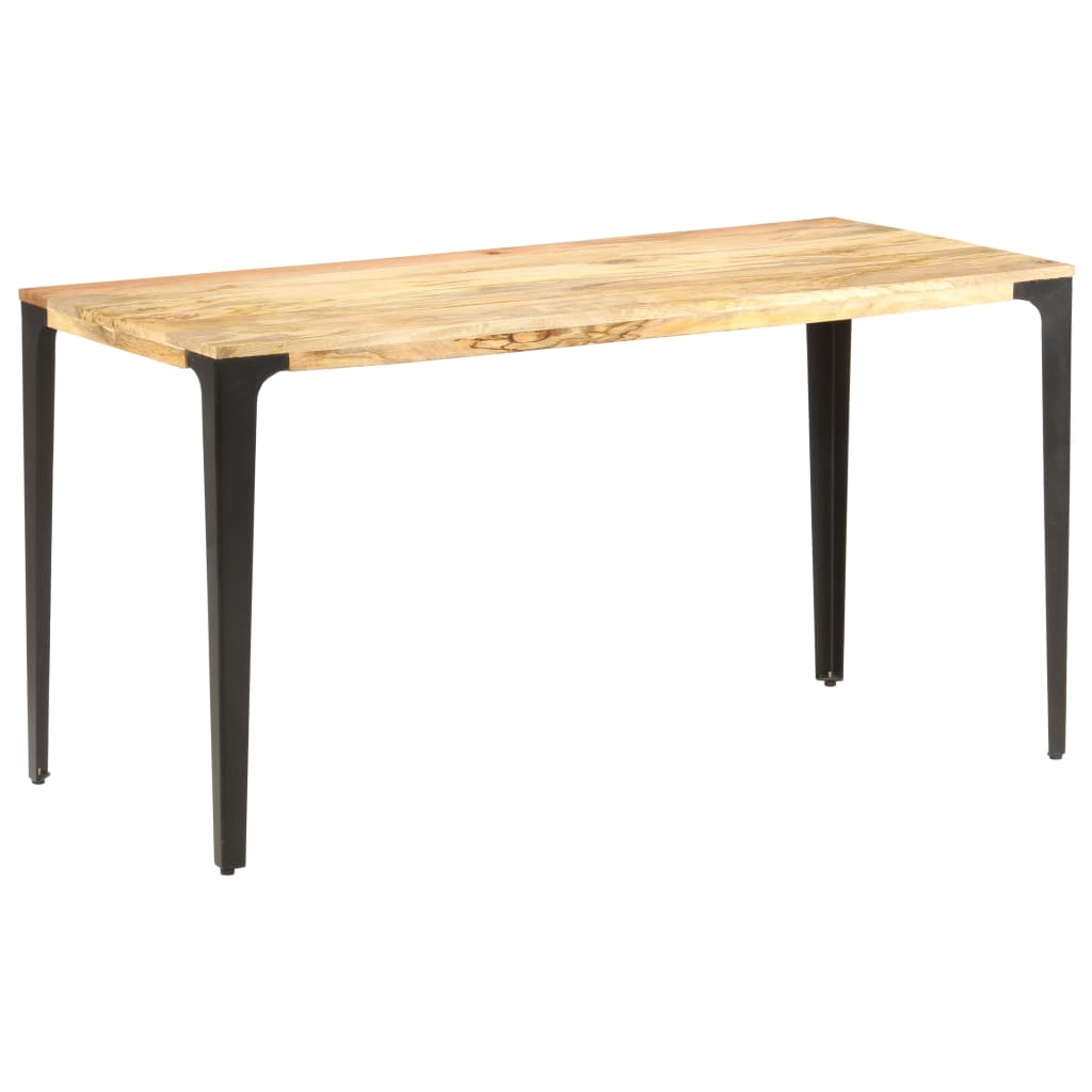 Tavolo da Pranzo 140x70x76 cm in Legno Massello di Mango 286363