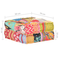 Pouf 60x70x36 cm in Tessuto Patchwork cod mxl 68185