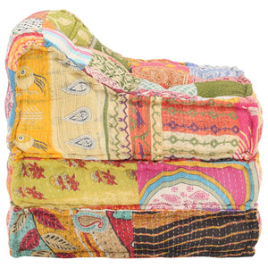 Pouf Modulare in Tessuto Patchwork 287712