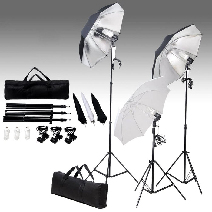 Kit Studio Fotografico con Set di Luci e Fondale 3051361