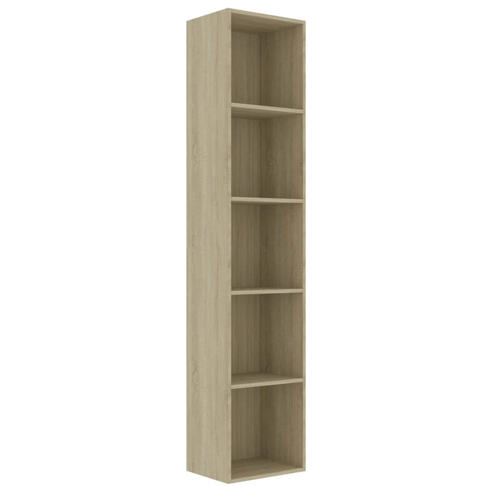 Libreria Effetto Rovere Sonoma 40x30x189 cm in Truciolato 800957