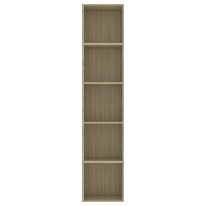 Libreria Effetto Rovere Sonoma 40x30x189 cm in Truciolato 800957