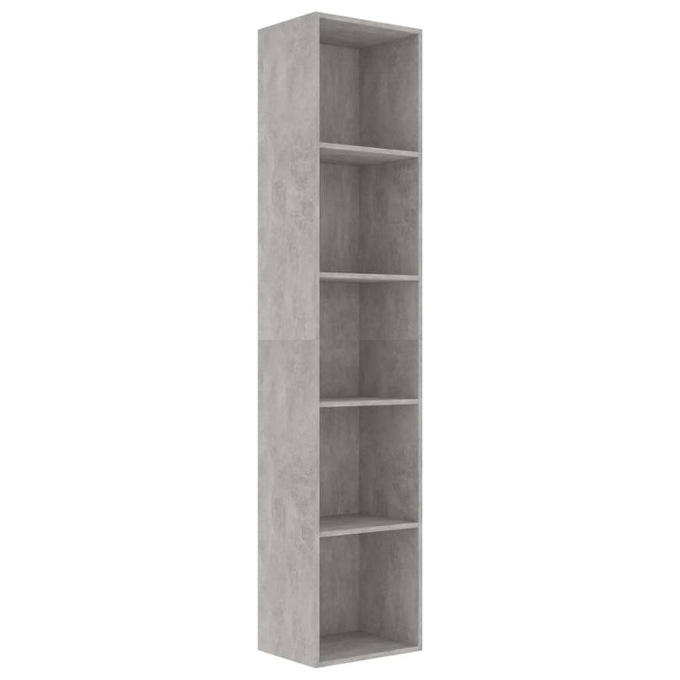 Libreria Grigio Cemento 40x30x189 cm in Truciolato cod mxl 12600