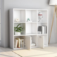 Libreria Bianca 98x30x98 cm in Truciolato cod mxl 33788