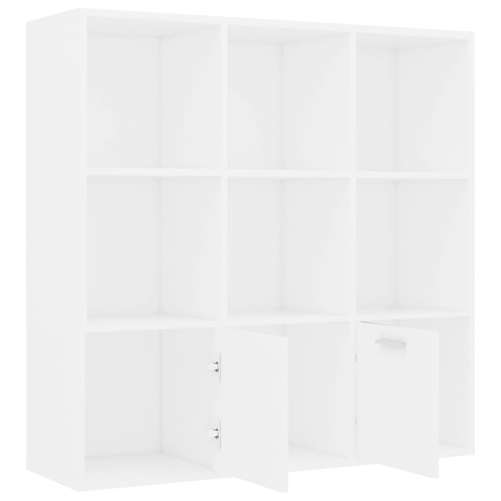 Libreria Bianca 98x30x98 cm in Truciolato cod mxl 33788