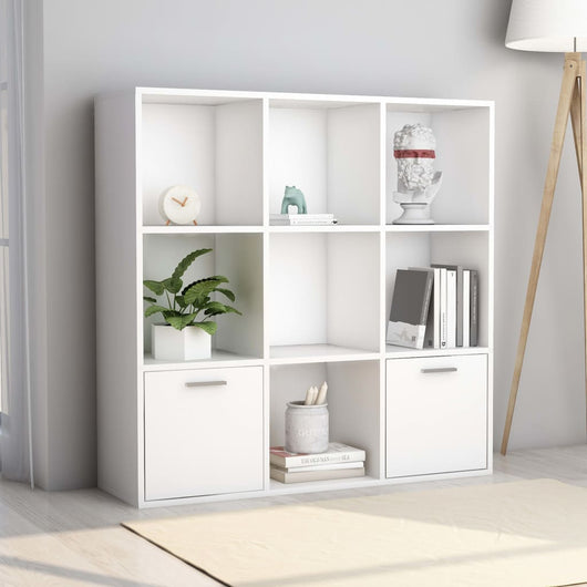 Libreria Bianca 98x30x98 cm in Truciolato cod mxl 33788