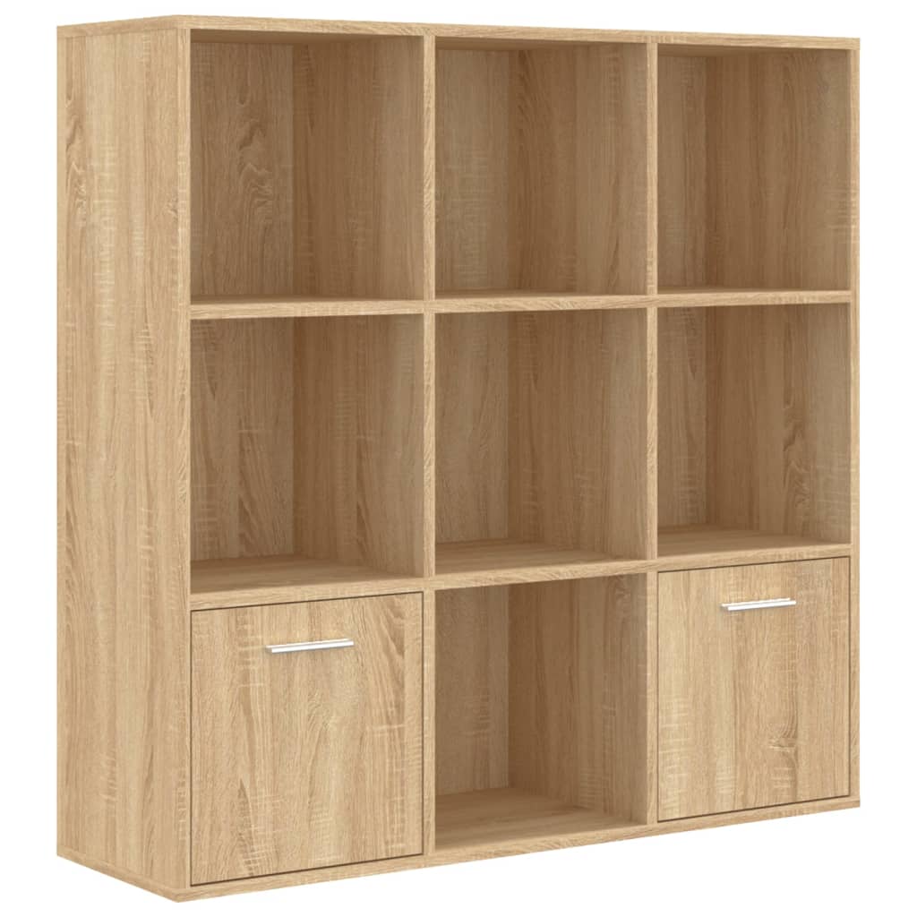 Libreria Effetto Rovere Sonoma 98x30x98 cm in Truciolato cod mxl 73720