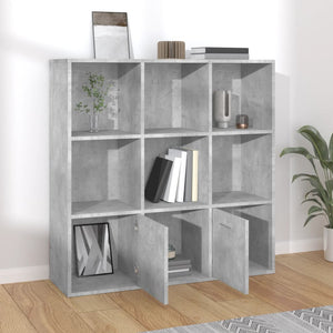 Libreria Grigio Cemento 98x30x98 cm in Truciolato cod mxl 52566