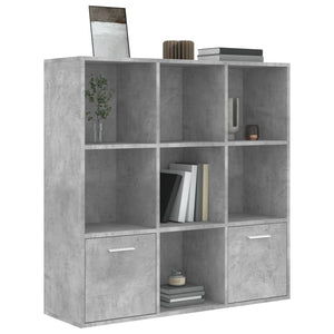 Libreria Grigio Cemento 98x30x98 cm in Truciolato cod mxl 52566