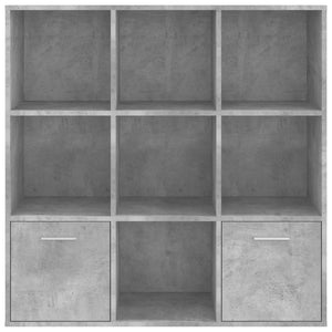 Libreria Grigio Cemento 98x30x98 cm in Truciolato cod mxl 52566