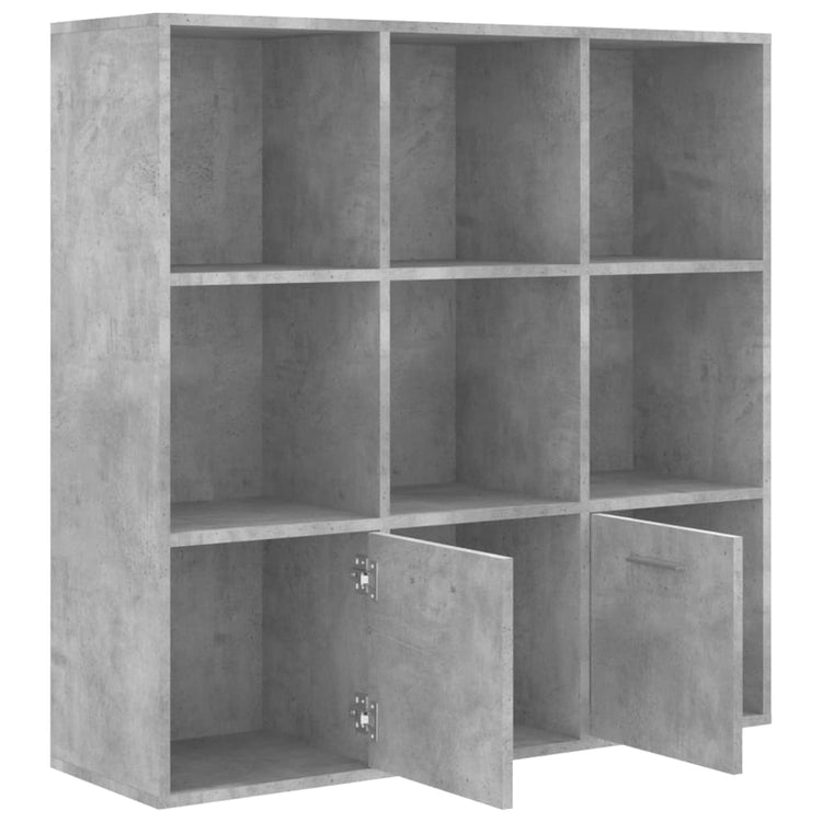 Libreria Grigio Cemento 98x30x98 cm in Truciolato cod mxl 52566