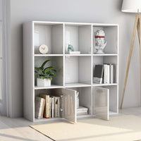 Libreria Bianco Lucido 98x30x98 cm in Truciolato cod mxl 33801