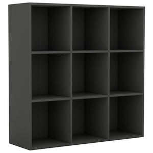 Libreria Grigia 98x30x98 cm in Truciolato cod mxl 39262